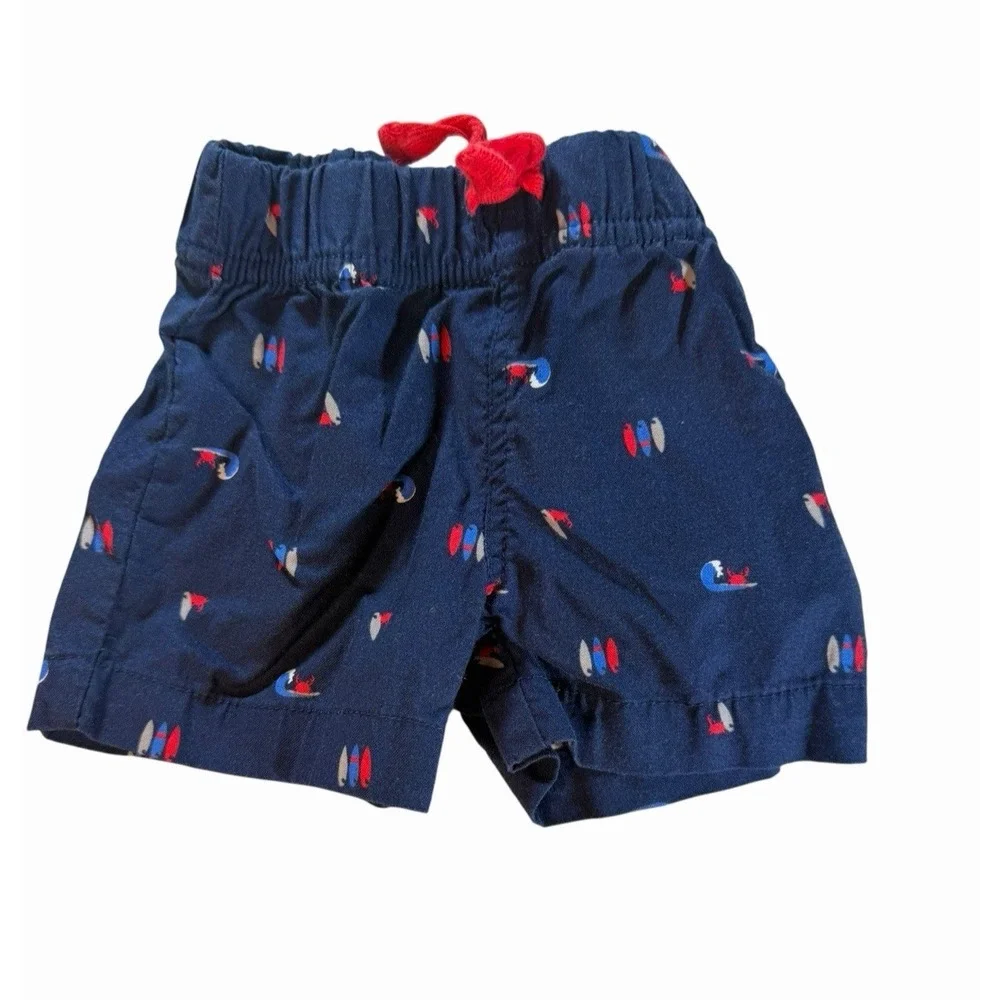 Carter's  and Garanimal BRANDS Shorts Baby Boy Size 6 Month (Lot of 3)
